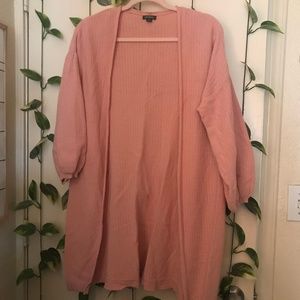 ❤️ ❤️ ❤️pink long cardigan
